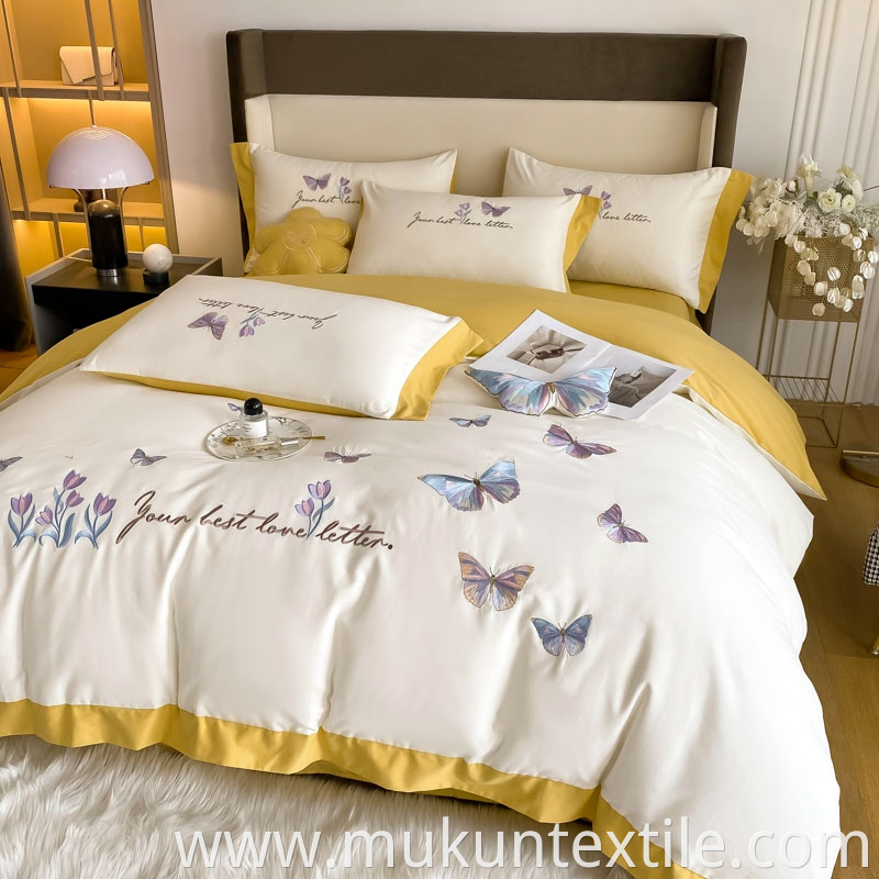 Embroidery Bedding Set 9 Jpg